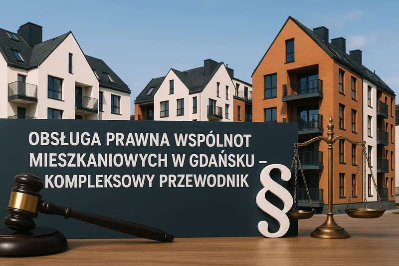 Obsługa prawna wspólnot mieszkaniowych w Gdańsku | Kompleksowy przewodnik