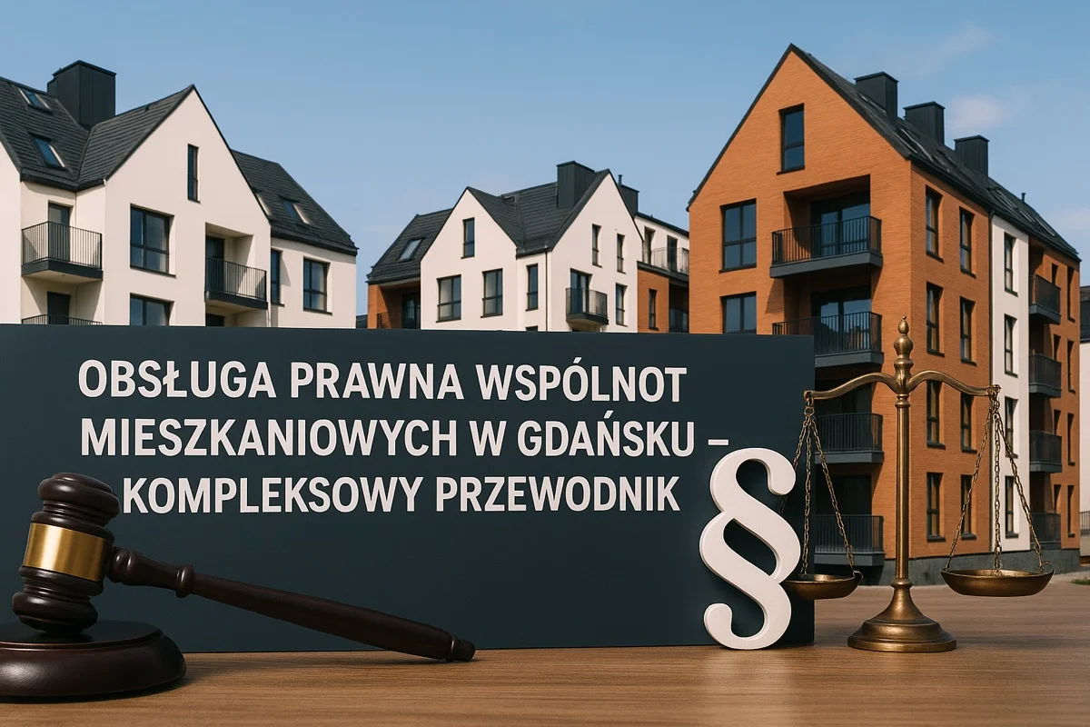 Obsługa prawna wspólnot mieszkaniowych w Gdańsku | Kompleksowy przewodnik